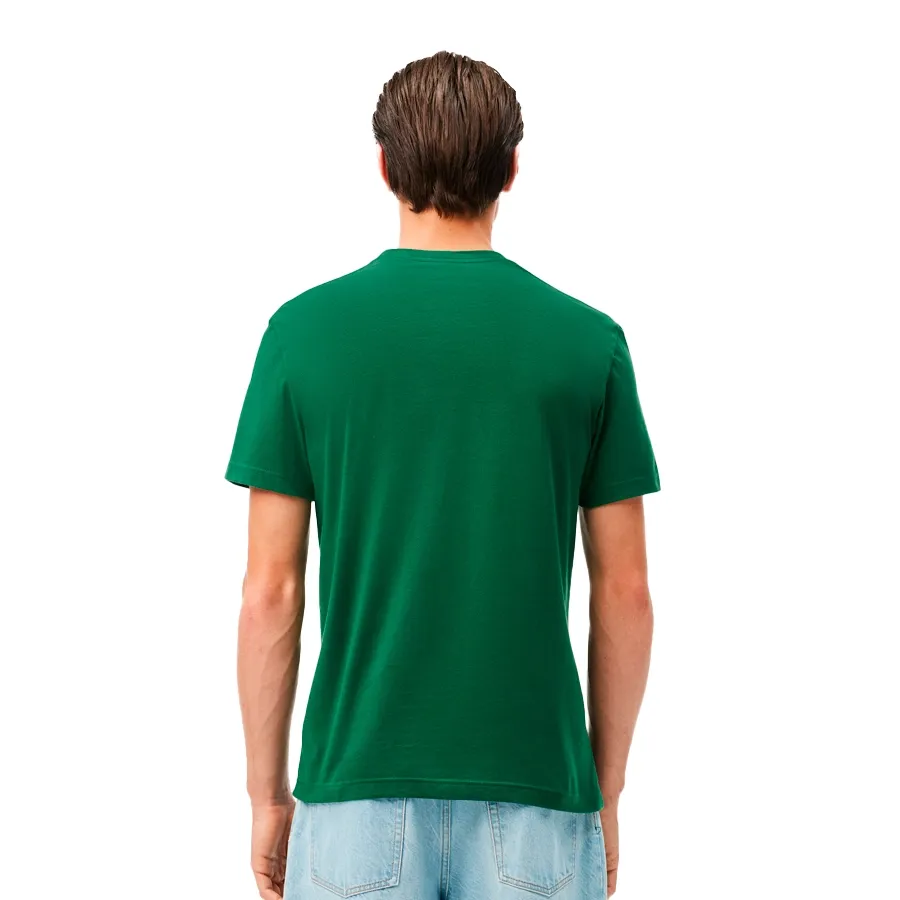 Imagen 1 de 5 de Remera Lacoste Con Estampado-BLANCO/VERDE/NEGRO
