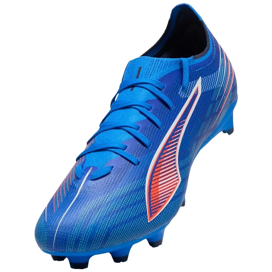 Imagen 2 de 5 de Botines Puma Ultra 6 Match Fg/Ag-AZUL/NARANJA