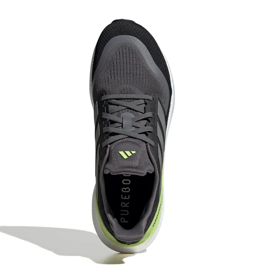 Imagen 3 de 8 de Zapatillas adidas Pureboost 5-GRAFITO/NEGRO/LIMA