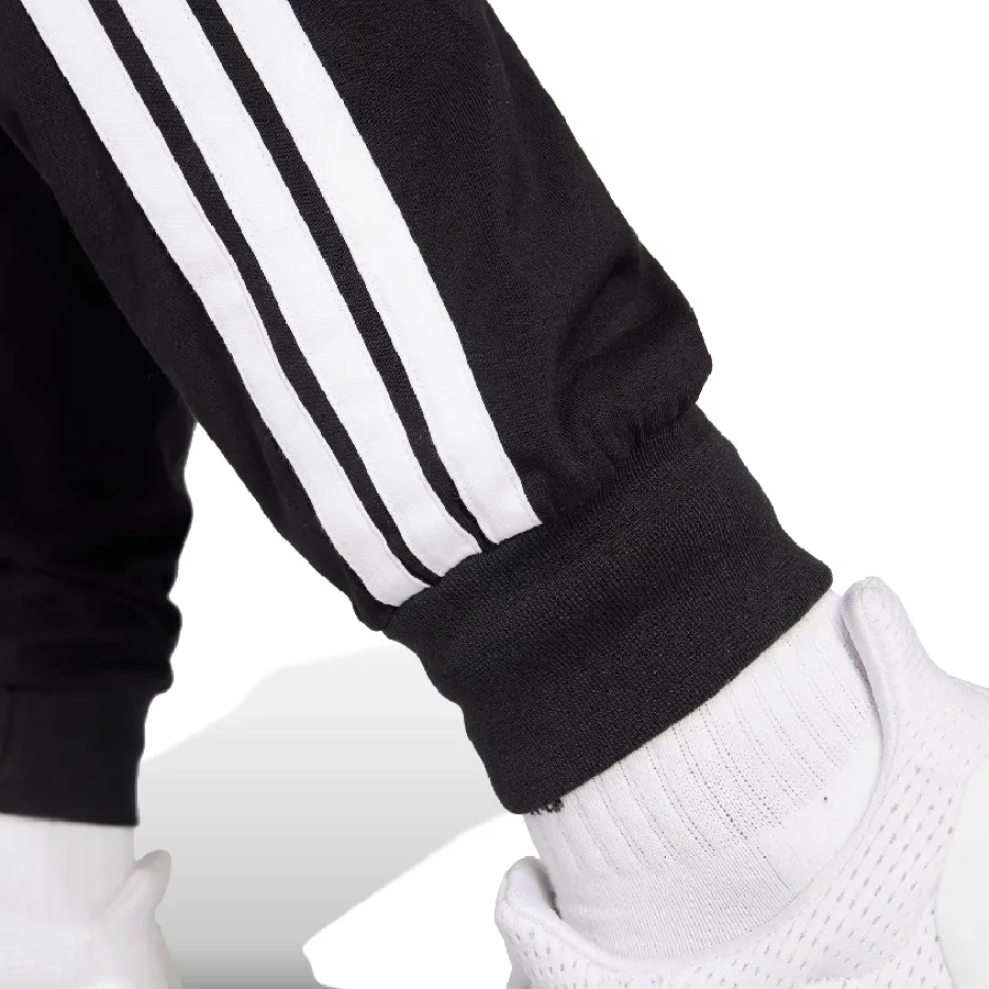 Imagen 4 de 5 de Pantalón adidas Jogger Essentials 3 Tiras-NEGRO/BLANCO