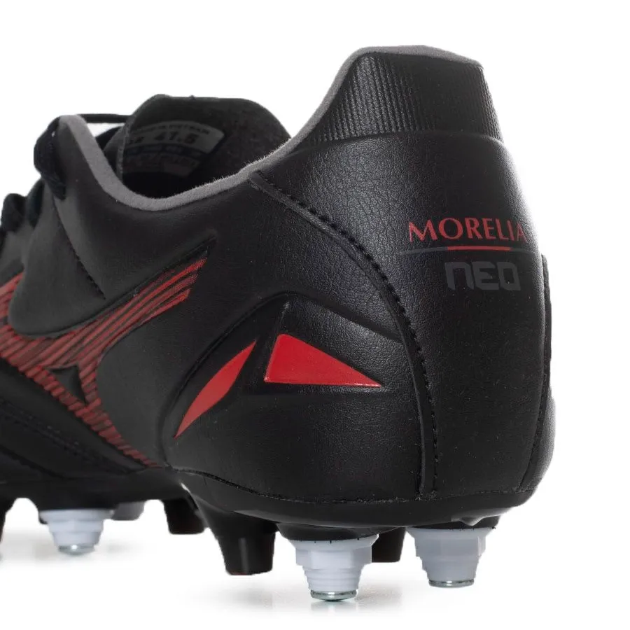 Imagen 5 de 6 de Botines Mizuno Morelia Neo 4 Pro Mix-NEGRO/ROJO
