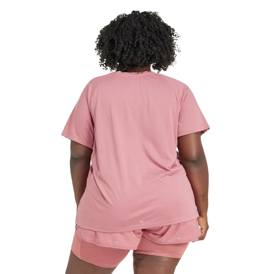 Imagen 1 de 5 de Remera adidas Own the Run 3 Stripes-ROSA