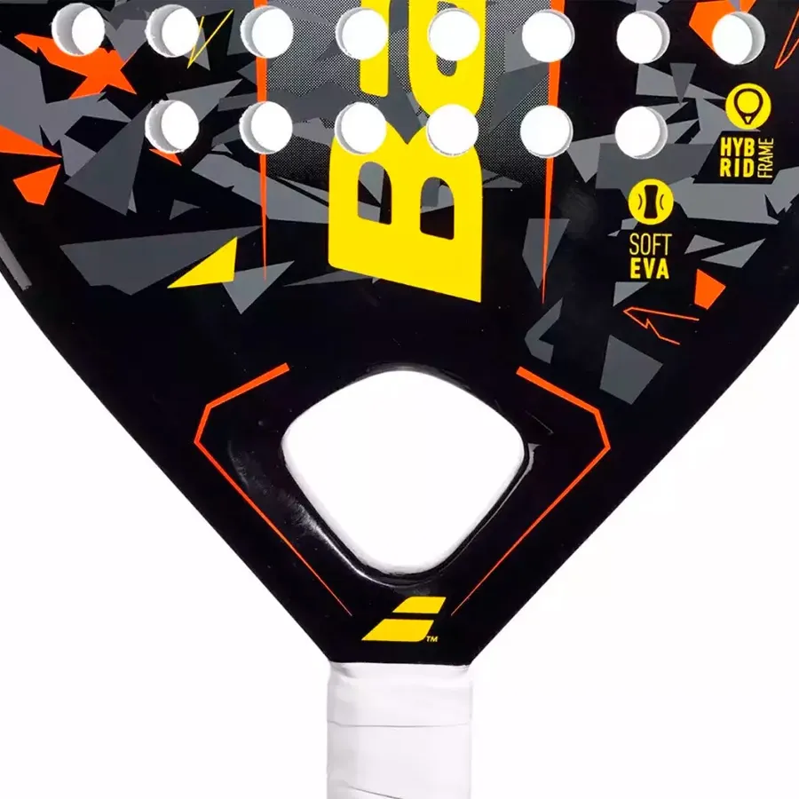 Imagen 3 de 4 de Paleta Babolat Storm-NEGRO/GRIS/AMARILLO