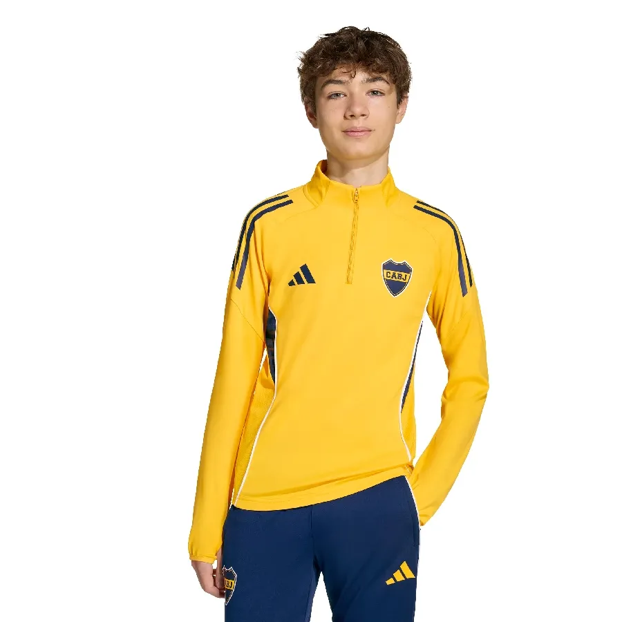 Imagen 0 de 6 de Buzo adidas Entrenamiento de Boca Juniors Tiro 25-AMARILLO/AZUL MARINO