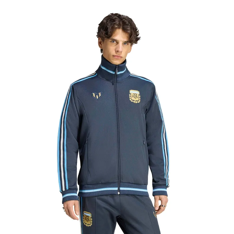 Imagen 0 de 5 de Campera adidas originals Deportiva Selección Argentina Messi 26-MARINO/CELESTE/BLANCO
