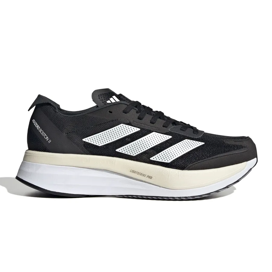 Imagen 1 de 10 de Zapatillas adidas Adizero Boston 11-NEGRO/BLANCO/NATURAL