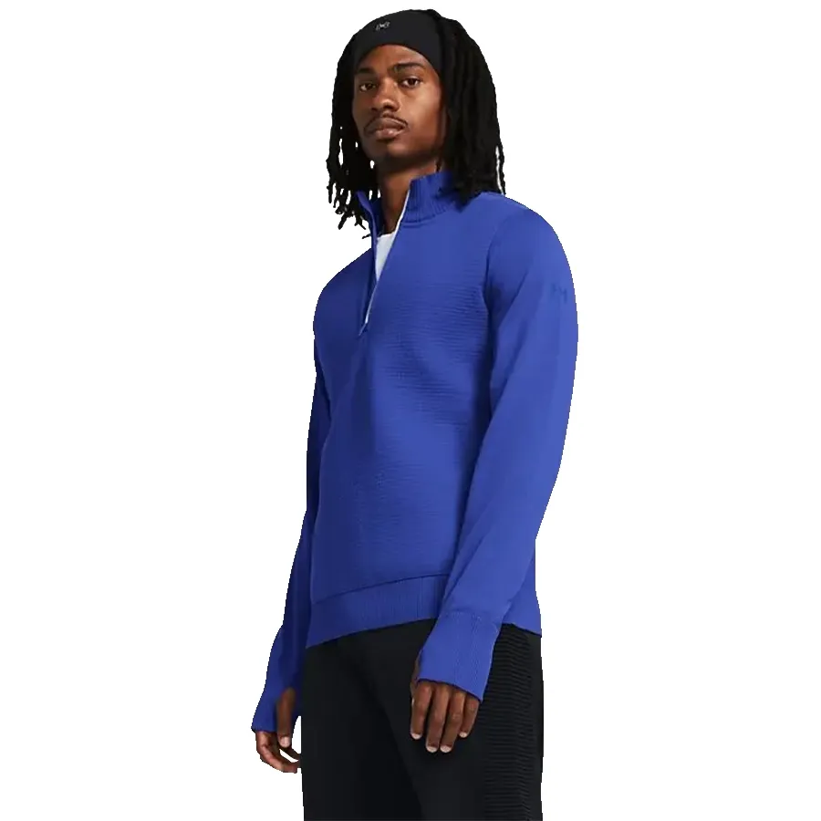 Imagen 0 de 5 de Campera Under Armour IntelliKnit Run ½ Zip-AZUL FRANCIA