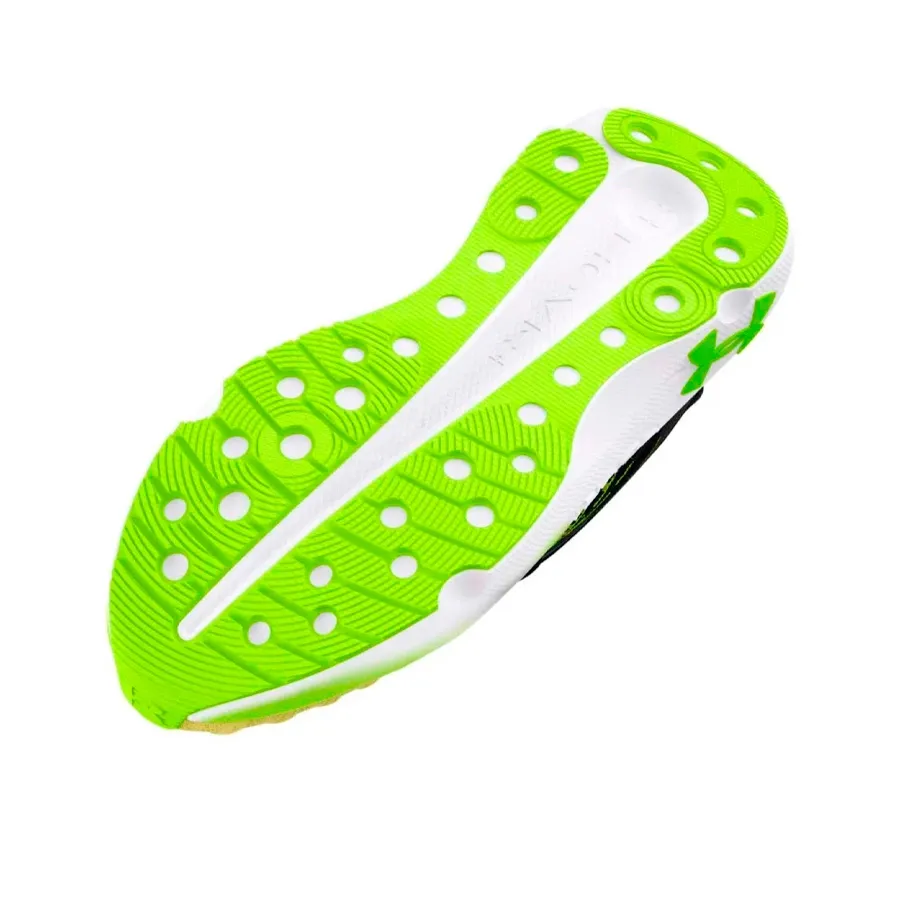 Imagen 4 de 5 de Zapatillas Under Armour Infinite Elite-NEGRO/AMARILLO FLUOR
