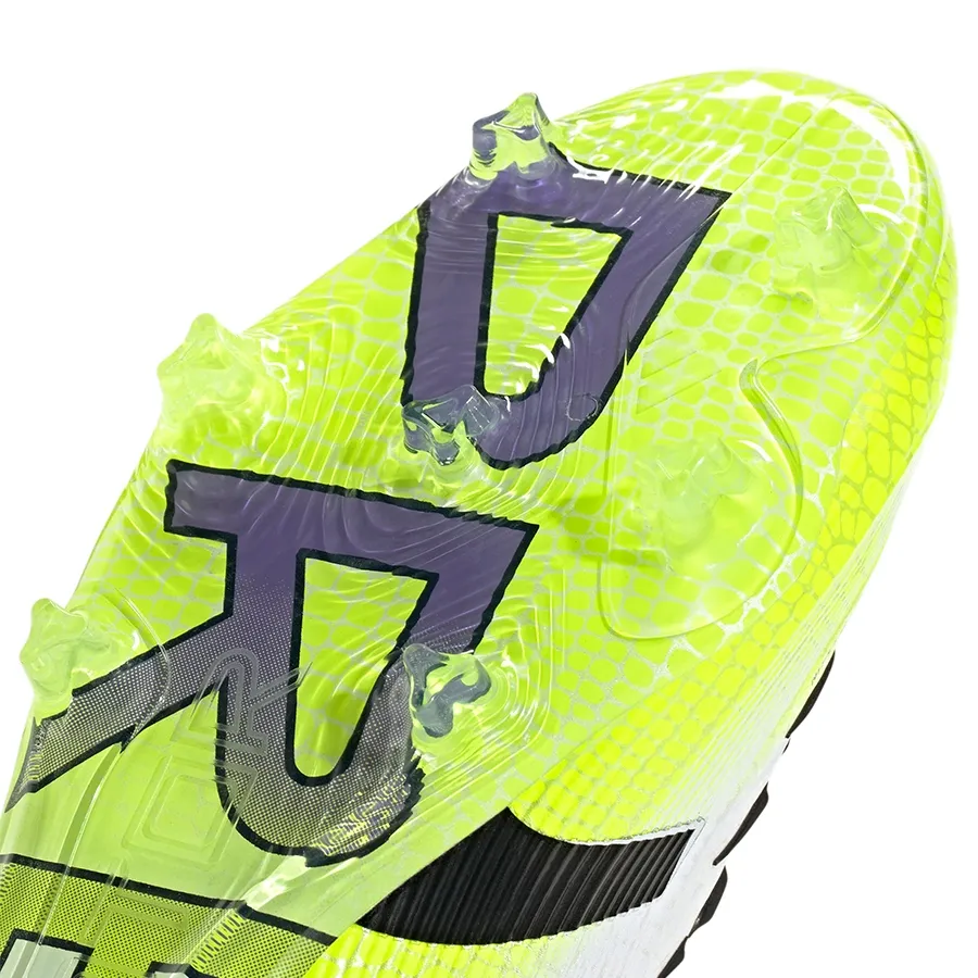 Imagen 6 de 7 de Botines adidas Predator Pro Fg-BLANCO/NEGRO/VERDE FLUOR