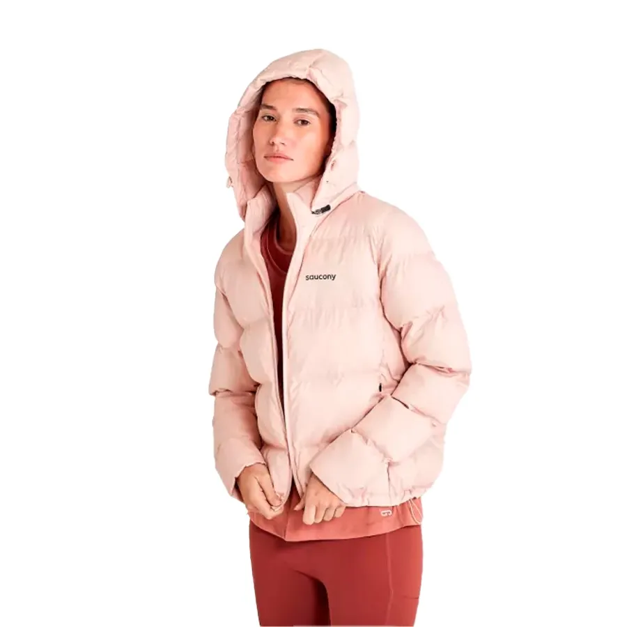 Imagen 2 de 8 de Campera Saucony Hooded Snowdrift-ROSA