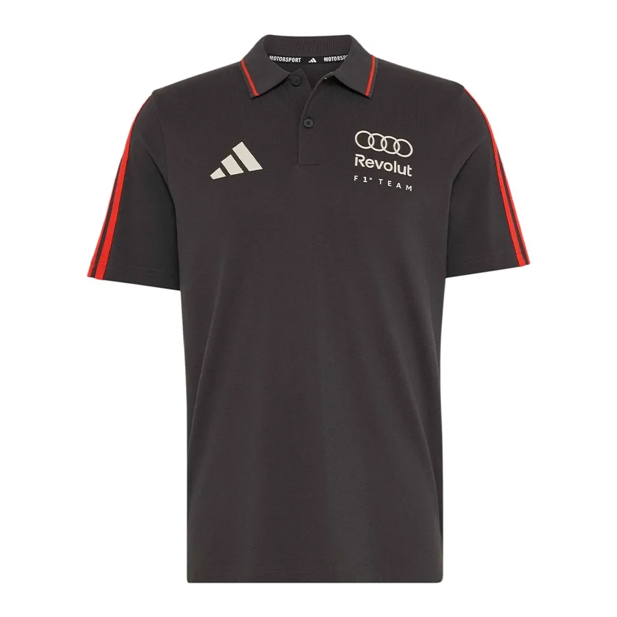 Imagen 2 de 5 de Remera adidas Dna Audi Revolut F1 Team-NEGRO/ROJO