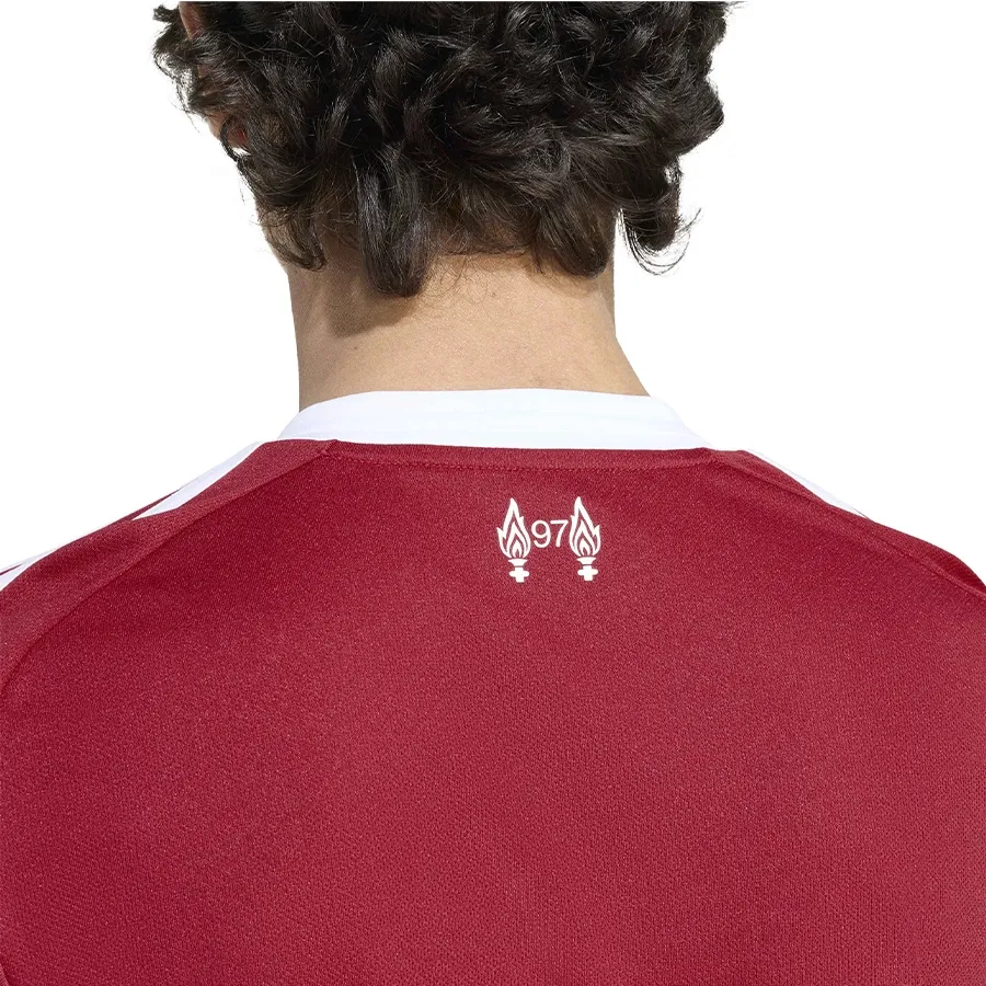 Imagen 5 de 6 de Remera adidas Camiseta titular del Liverpool FC 25/26-ROJO/BLANCO