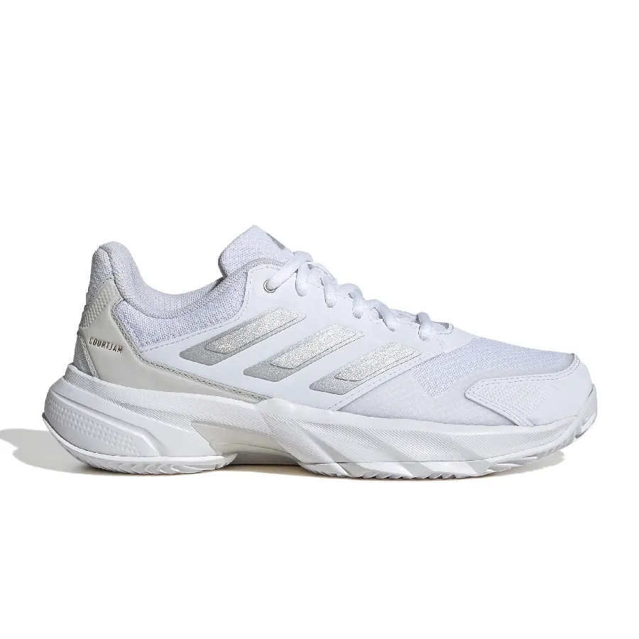 Imagen 0 de 7 de Zapatillas adidas Courtjam Control 3-BLANCO/PLATA
