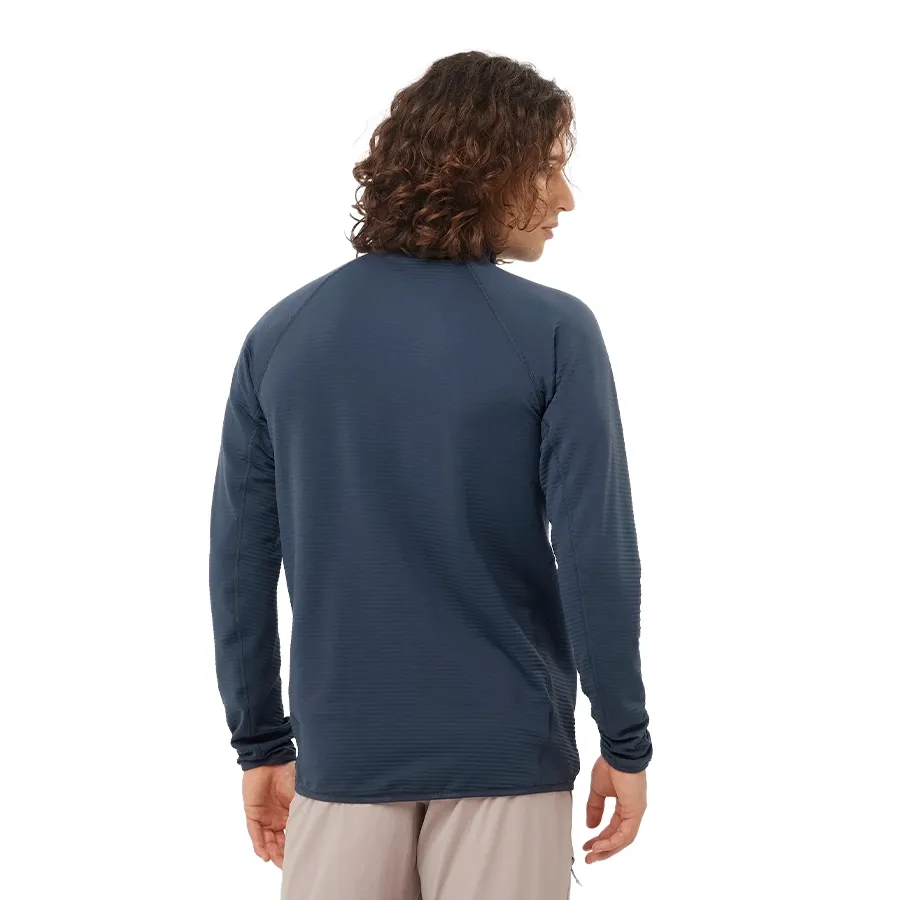 Imagen 1 de 6 de Campera Salomon Essential Lightwarm-AZUL NOCHE