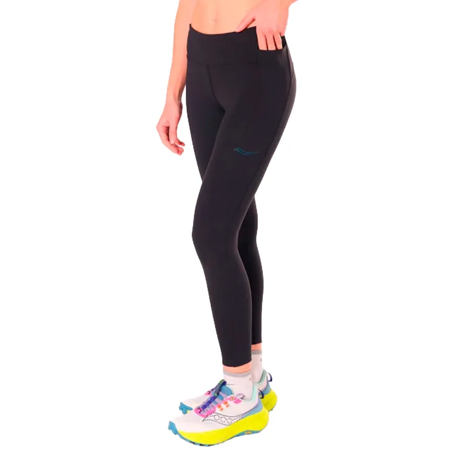 Imagen 1 de 6 de Calza Saucony Fortify Crop Tight-NEGRO