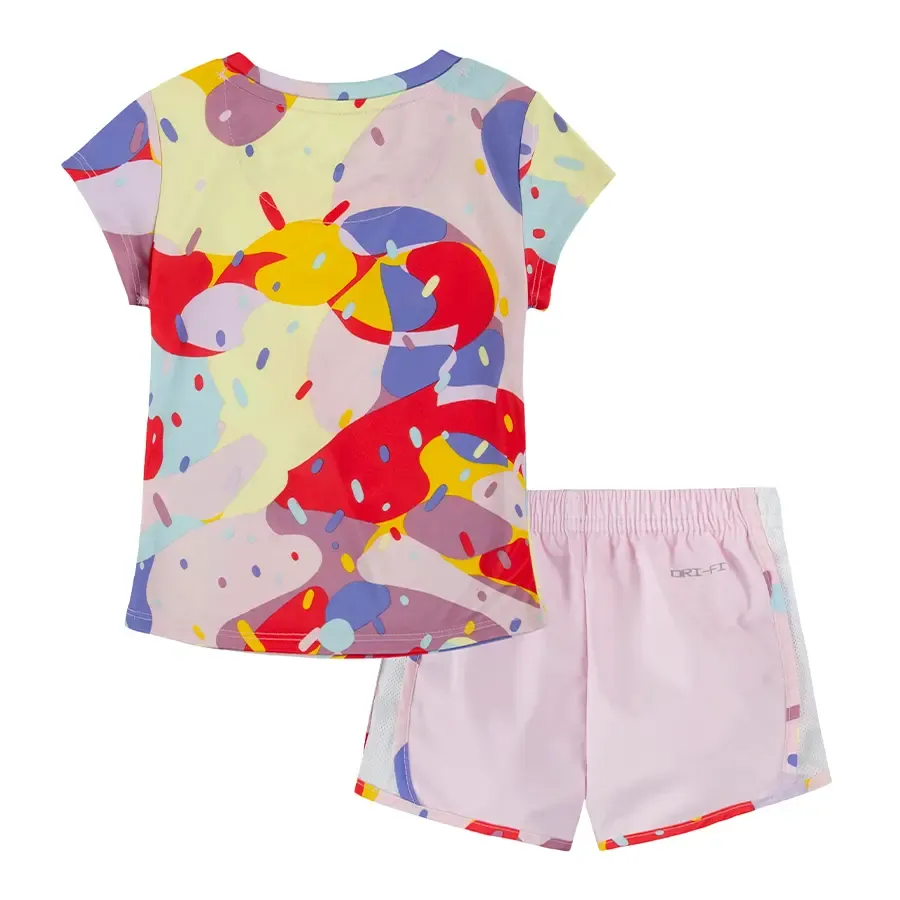 Imagen 2 de 8 de Conjunto Nike Dri-FIT Printed Tee and Tempo-COLORES VARIOS