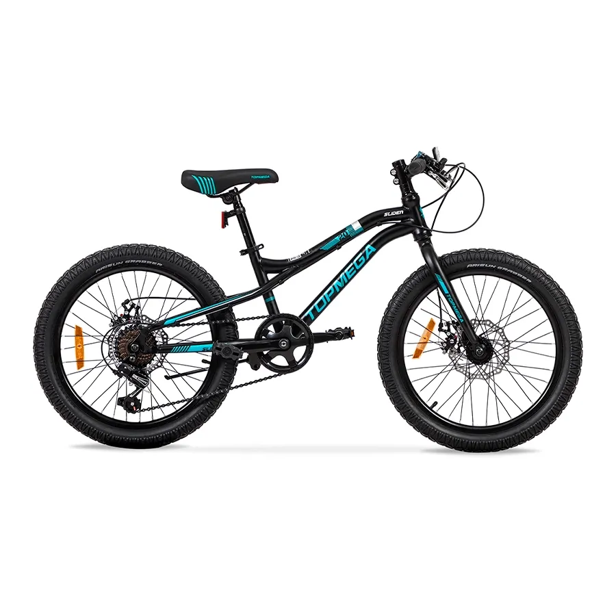 Imagen 0 de 10 de Bicicleta TopMega Slider R20-NEGRO/CELESTE