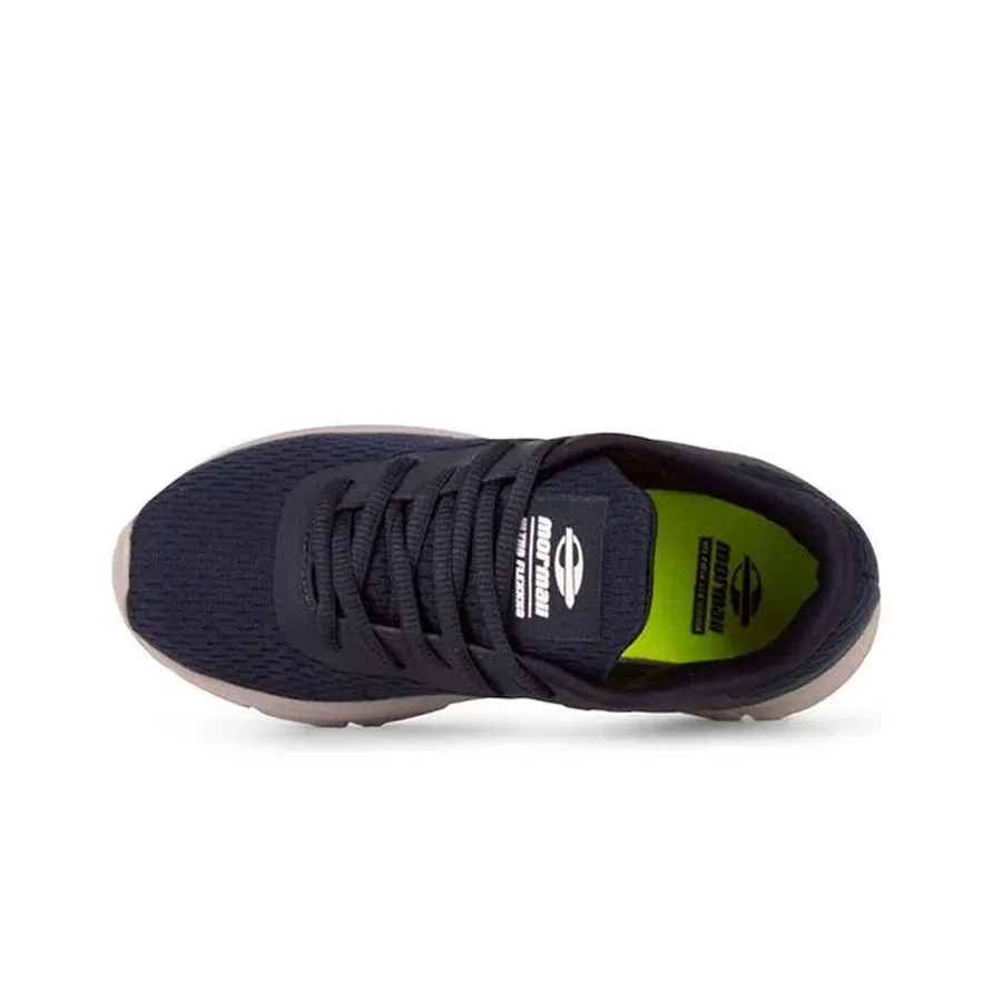 Imagen 3 de 5 de Zapatillas Mormaii Clone Jr-AZUL/MARINO/GRIS