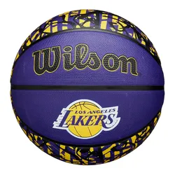Pelota Wilson Paleta Graffiti Lakers