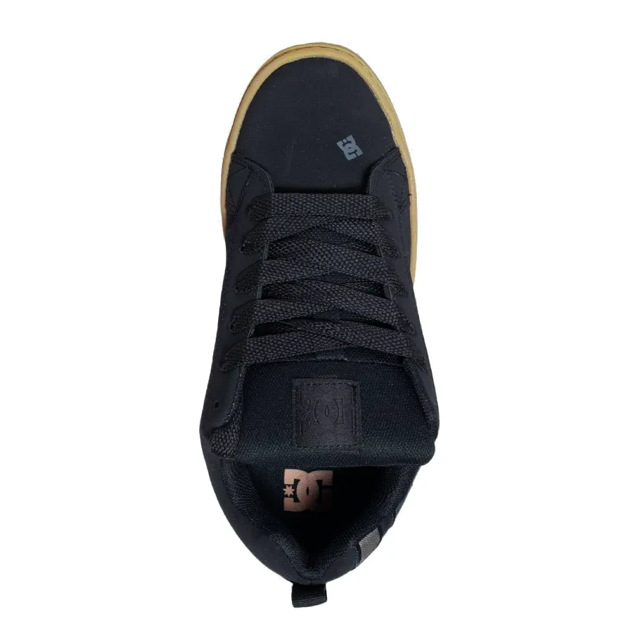 Imagen 1 de 4 de Zapatillas Dc Court Graffik Ss-NEGRO/VERDE MILITAR