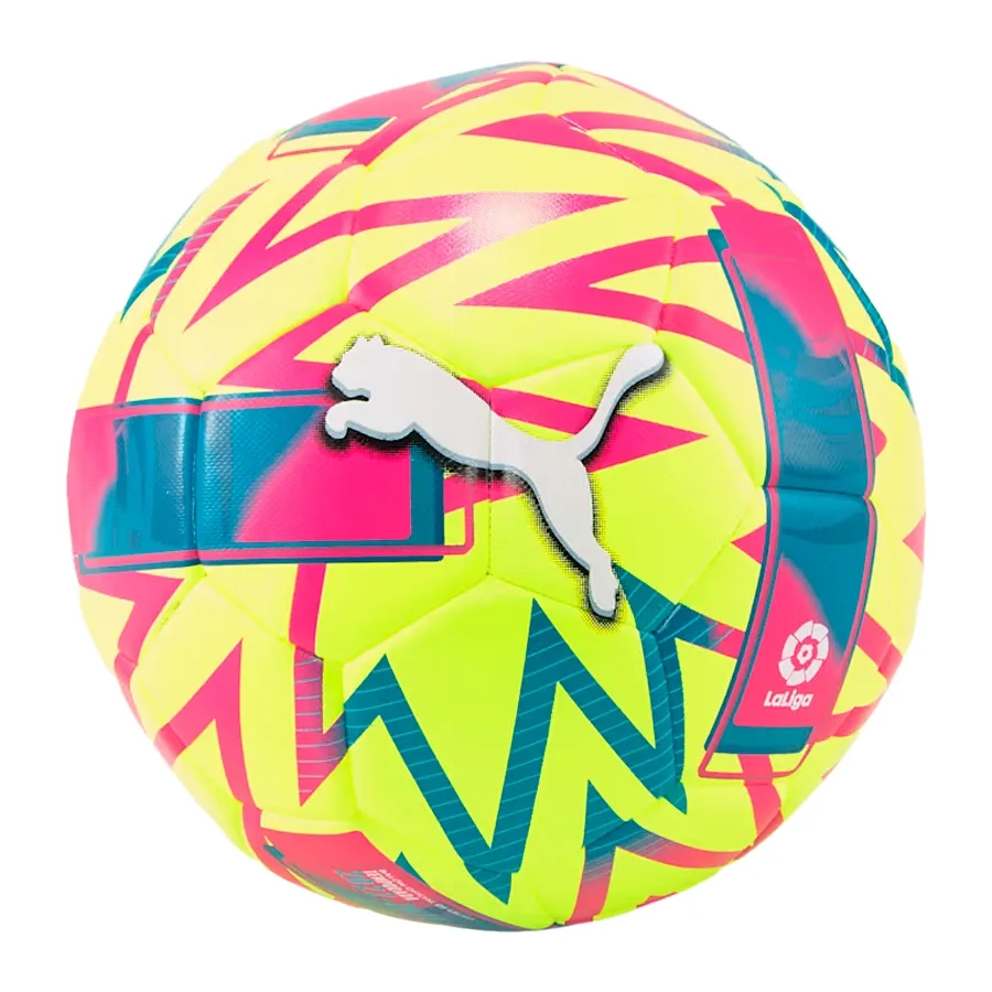 Imagen 0 de 2 de Pelota Puma Orbita Laliga 1-LIMA/FUCSIA/VERDE