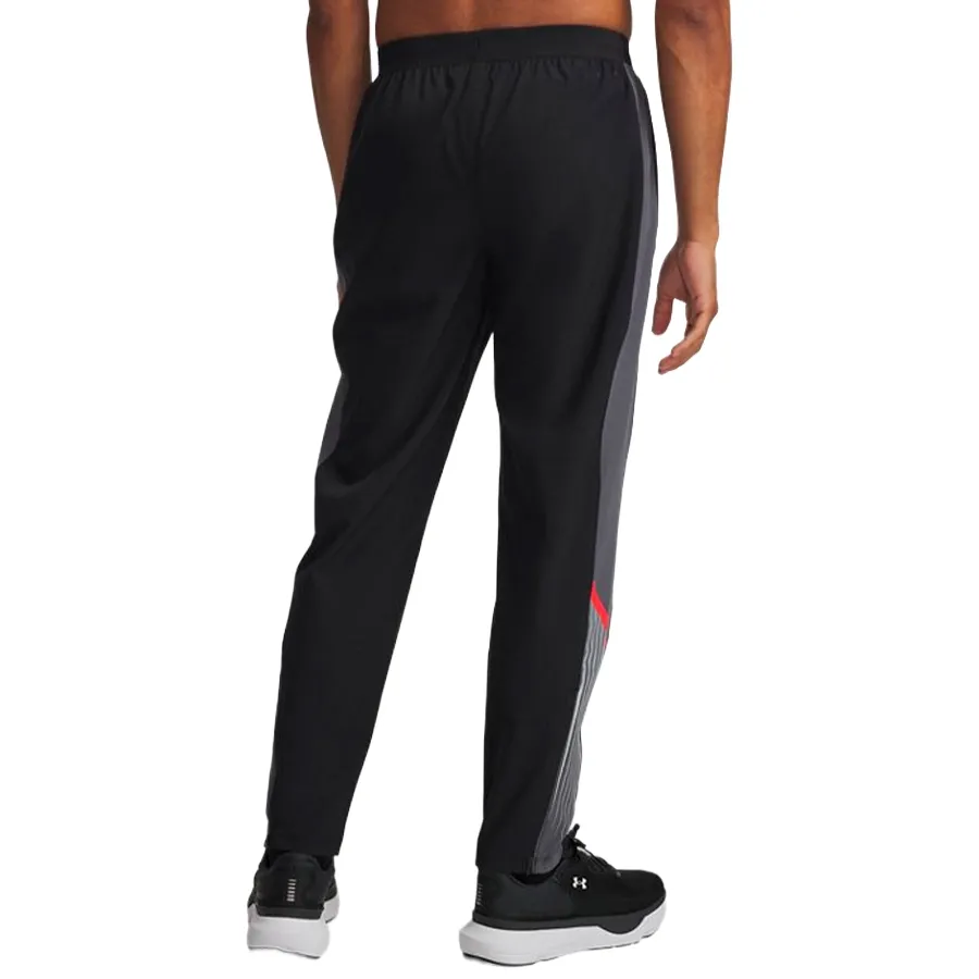 Imagen 1 de 3 de Pantalón Under Armour VELOCITI STORM PANT-NEGRO/GRIS/ROJO