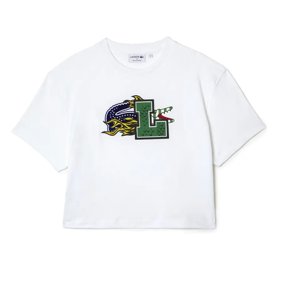 Imagen 0 de 5 de Remera Lacoste Holiday Oversized-BLANCO