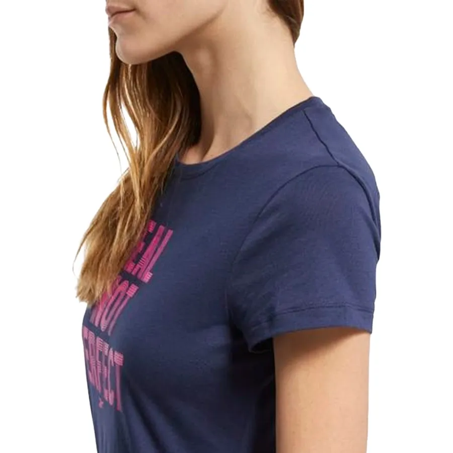 Imagen 2 de 4 de Remera Reebok Graphic-MARINO