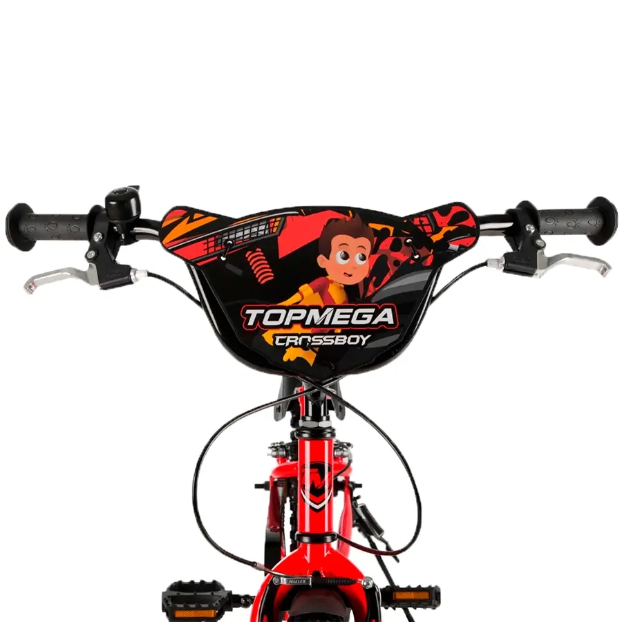 Imagen 2 de 4 de Bicicleta TopMega Crossboy R20-ROJO