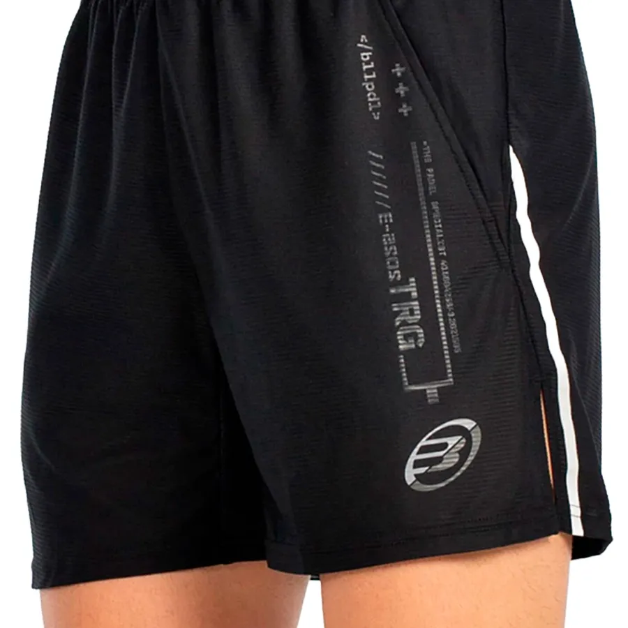 Imagen 3 de 4 de Short Bullpadel Blancos-NEGRO