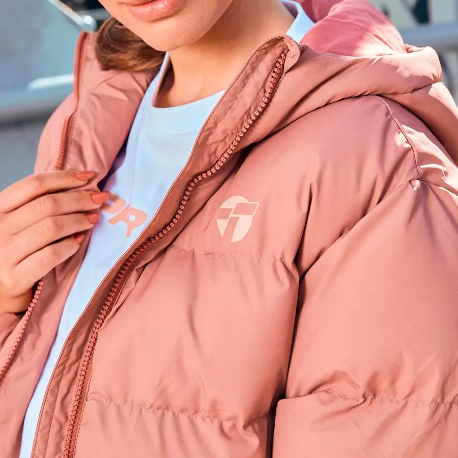 Imagen 2 de 4 de Campera Topper Br Puffer W-TOSTADO