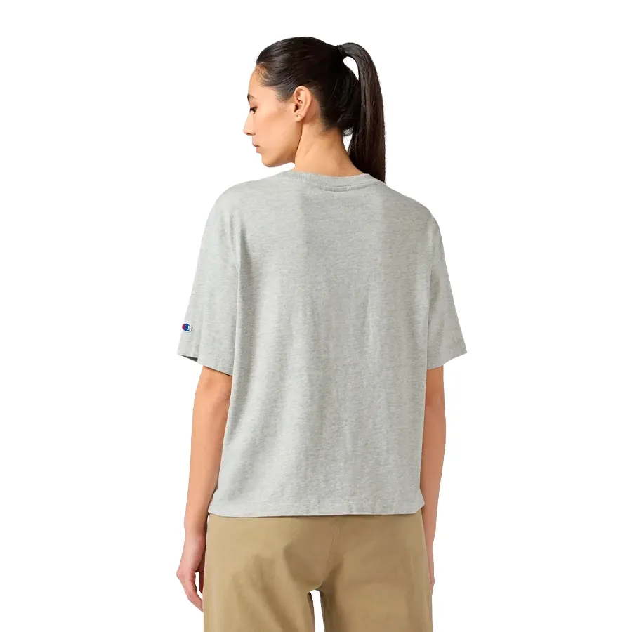 Imagen 1 de 3 de Remera Champion Logo 25-GRIS/NARANJA/MORADO
