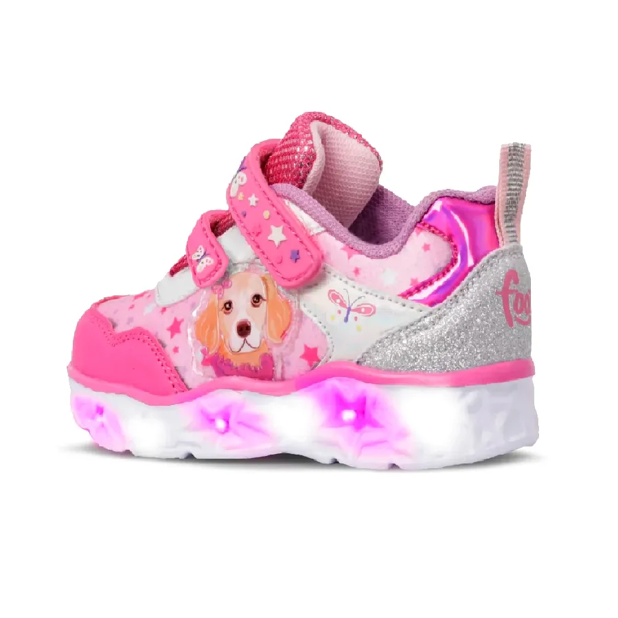 Imagen 1 de 3 de Zapatillas Footy Mini Little Golden-ROSA/FUCSIA/PLATA