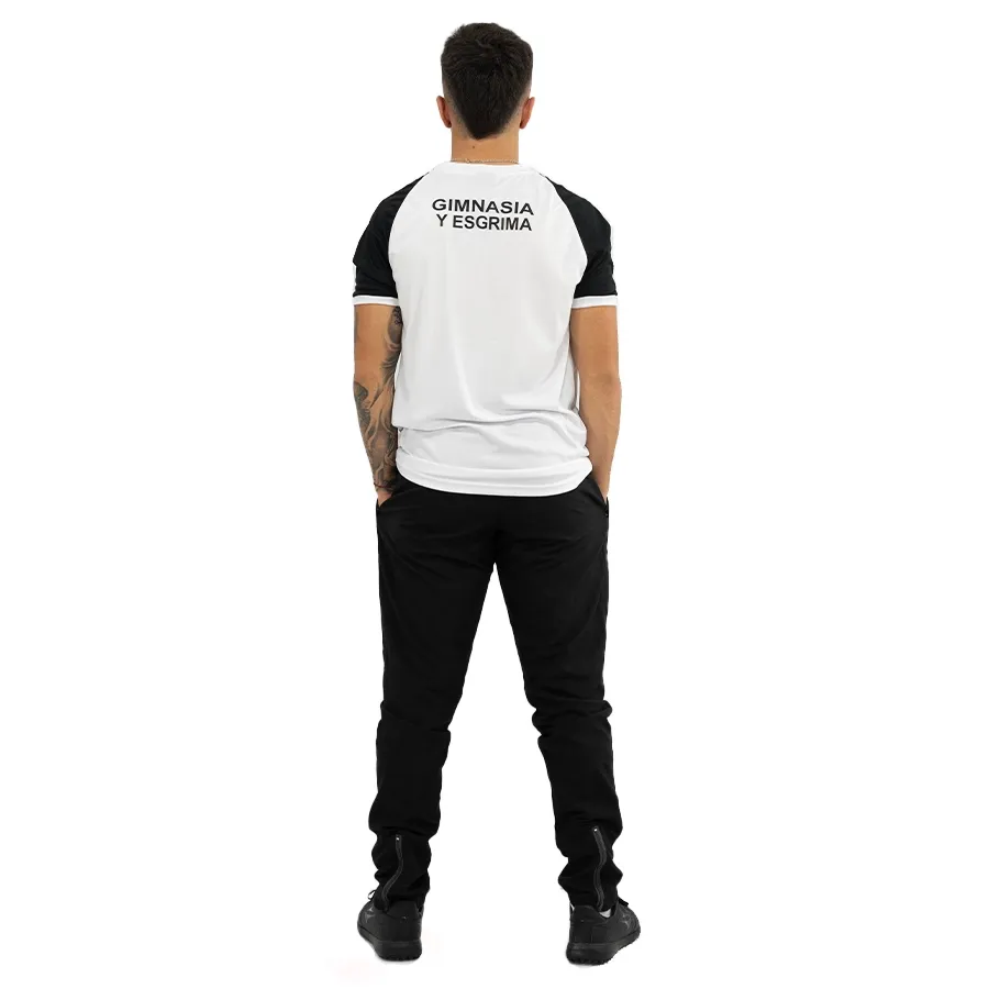 Imagen 2 de 9 de Remera Mitre Striker Gimnasia y Esgrima-BLANCO