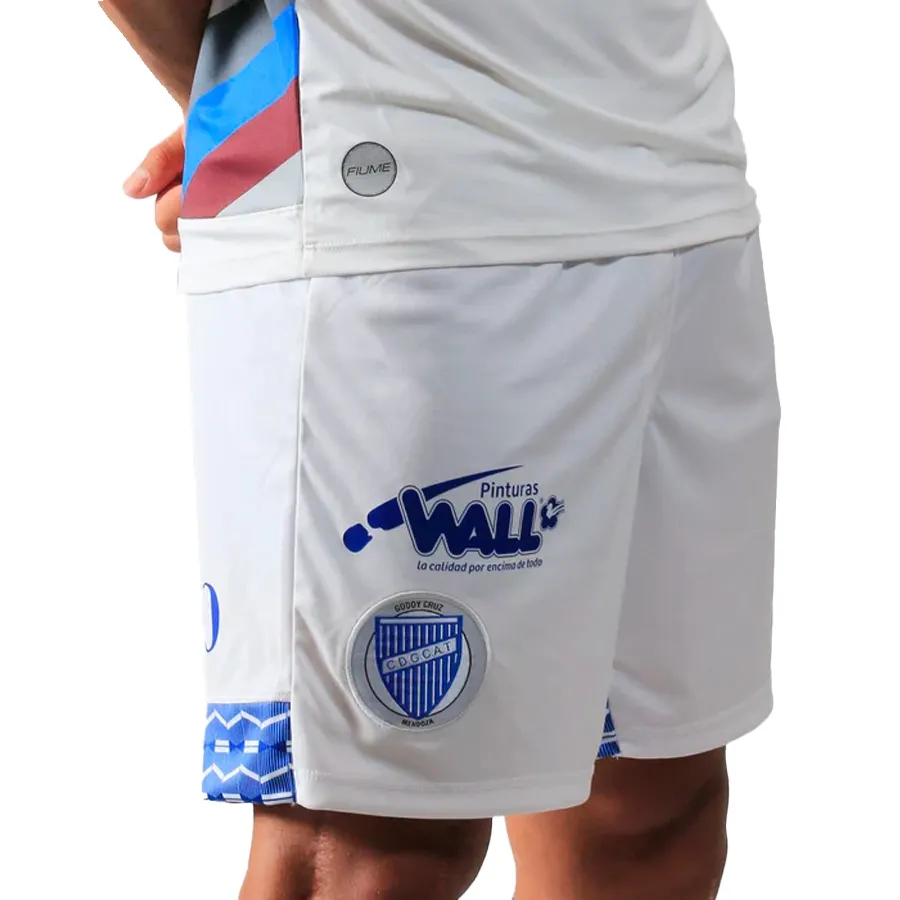 Imagen 2 de 3 de Shorts Fiume Sport Alternativo Godoy Cruz 25-BLANCO/AZUL