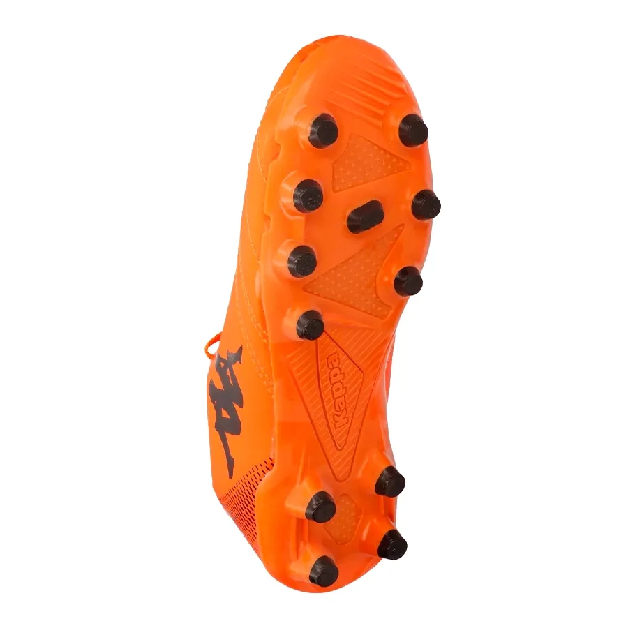 Imagen 4 de 5 de Botines Kappa Verona Fg-NARANJA FLUOR/NEGRO