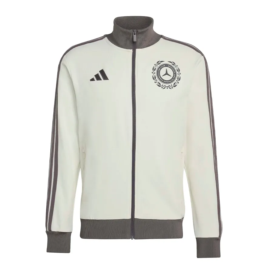 Imagen 2 de 5 de Campera adidas Mercedes-AMG Petronas-BLANCO/GRIS