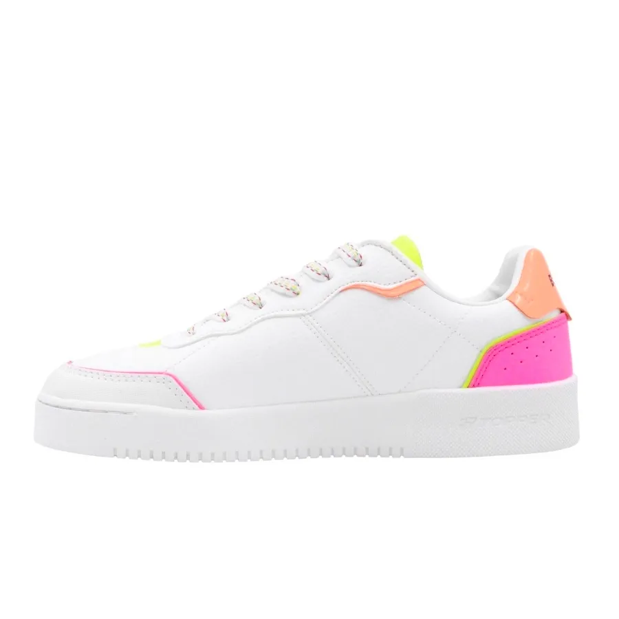 Imagen 2 de 7 de Zapatillas Topper Terre Benito-BLANCO/ROSA/AMARILLO