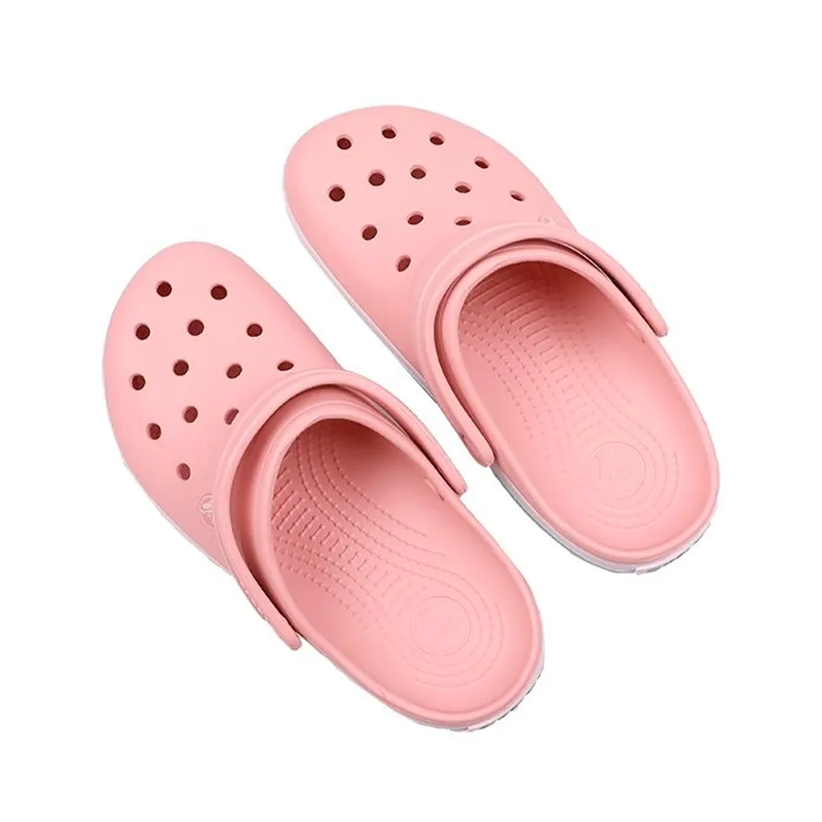 Imagen 5 de 7 de Ojotas Crocs Crocband-ROSA/BLANCO/VERDE AGUA