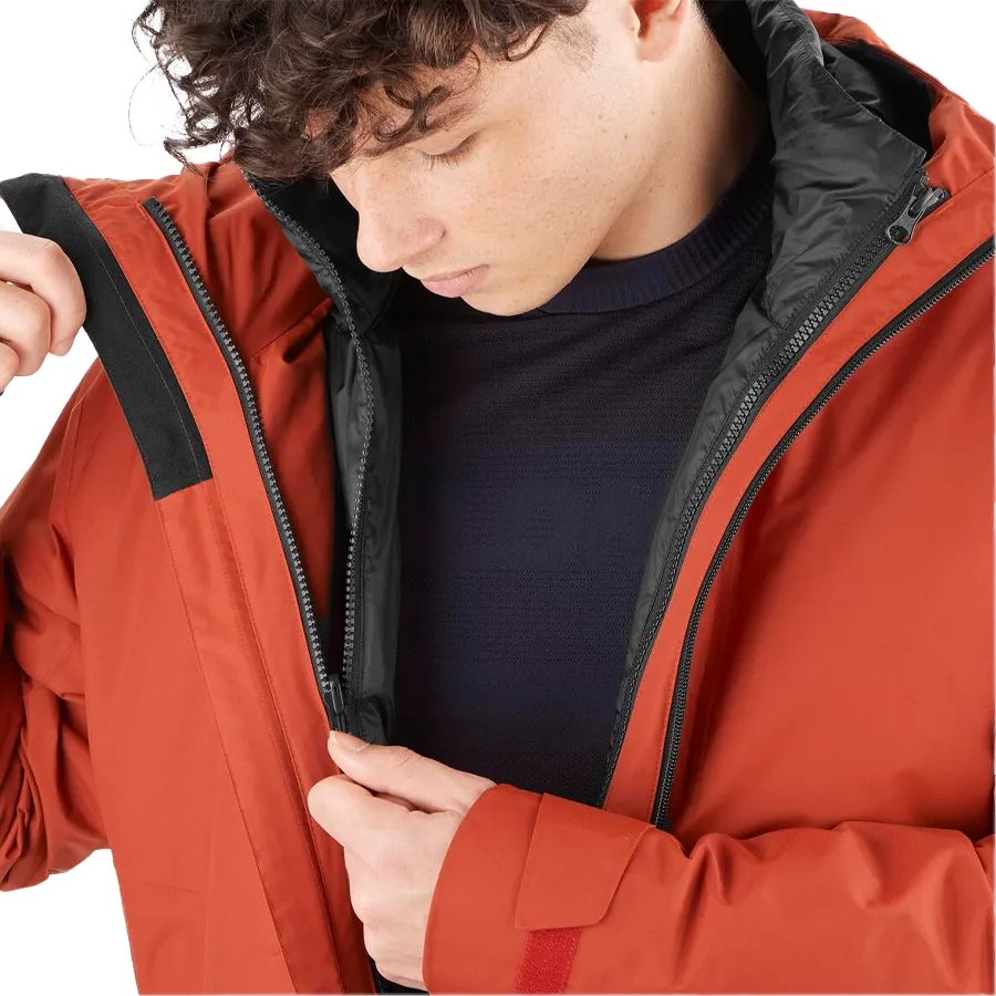 Imagen 4 de 8 de Campera Salomon Patroller 3-in-1 Down-ROJO