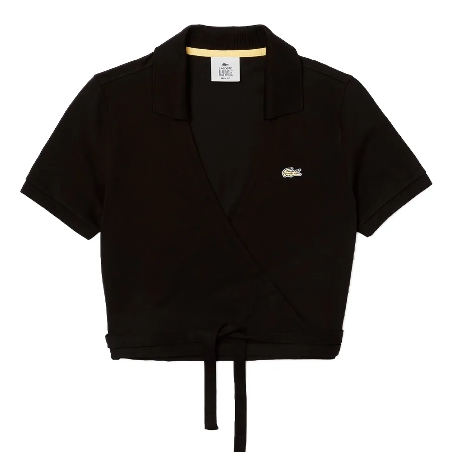 Imagen 0 de 4 de Remera Lacoste Polo Live Slim Fit-NEGRO