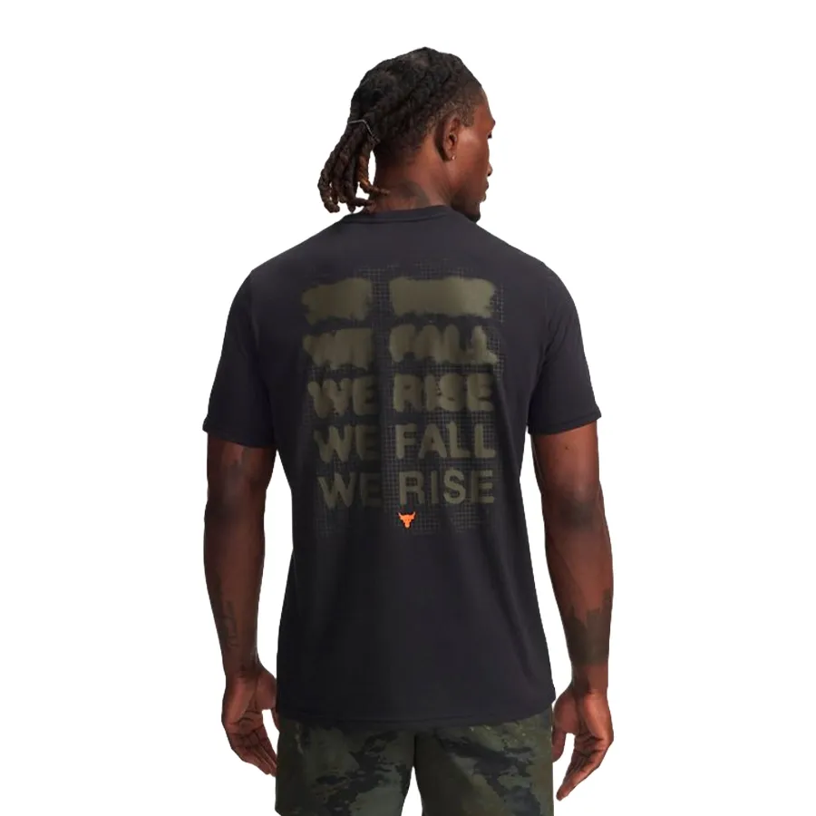 Imagen 1 de 2 de Remera Under Armour Project Rock-NEGRO
