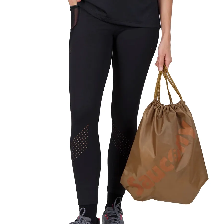 Imagen 1 de 4 de Calza Saucony Tight Explorer Utility Crop-NEGRO