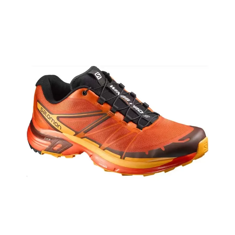 Imagen 3 de 4 de Zapatillas Salomon Wings Pro 2 M-NARANJA/NEGRO