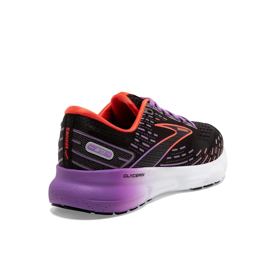 Imagen 2 de 5 de Zapatillas Brooks Glycerin 20-NEGRO/ROJO/LILA