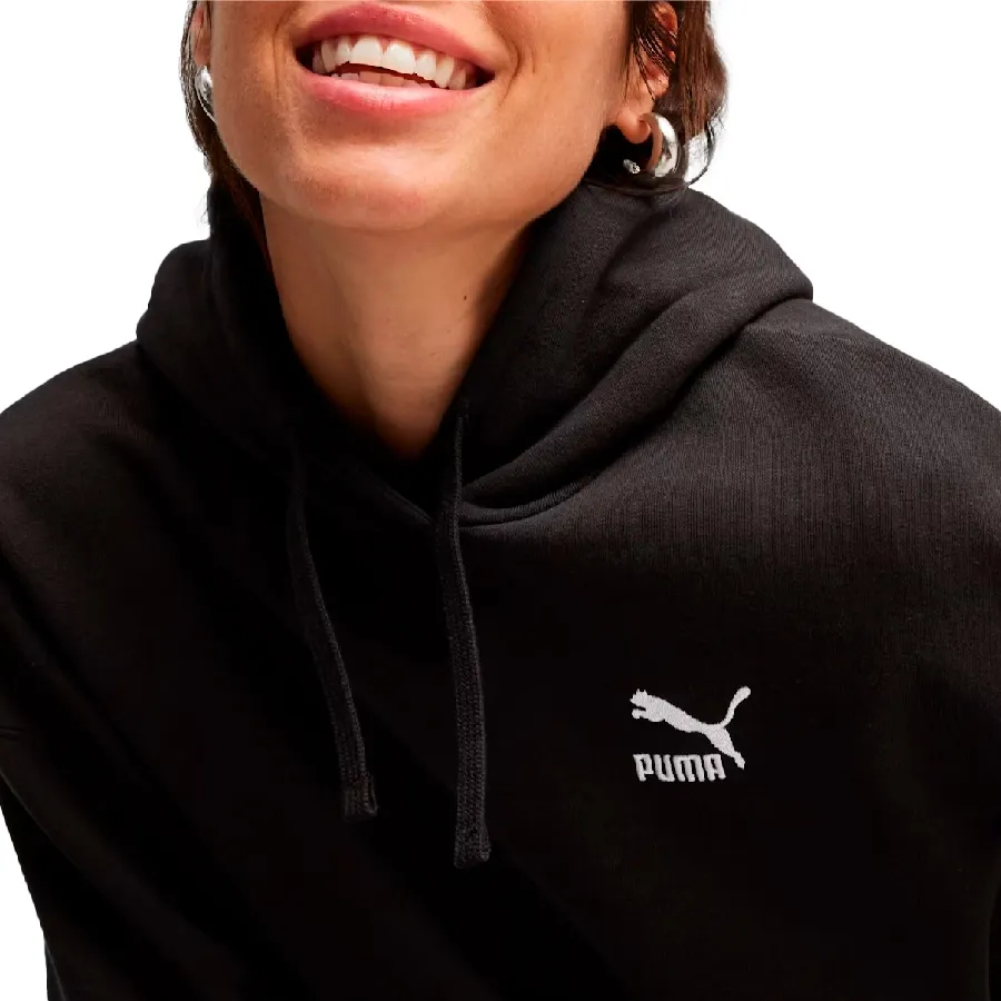 Imagen 4 de 5 de Buzo Puma Batter Classic Relaxed Tr-NEGRO