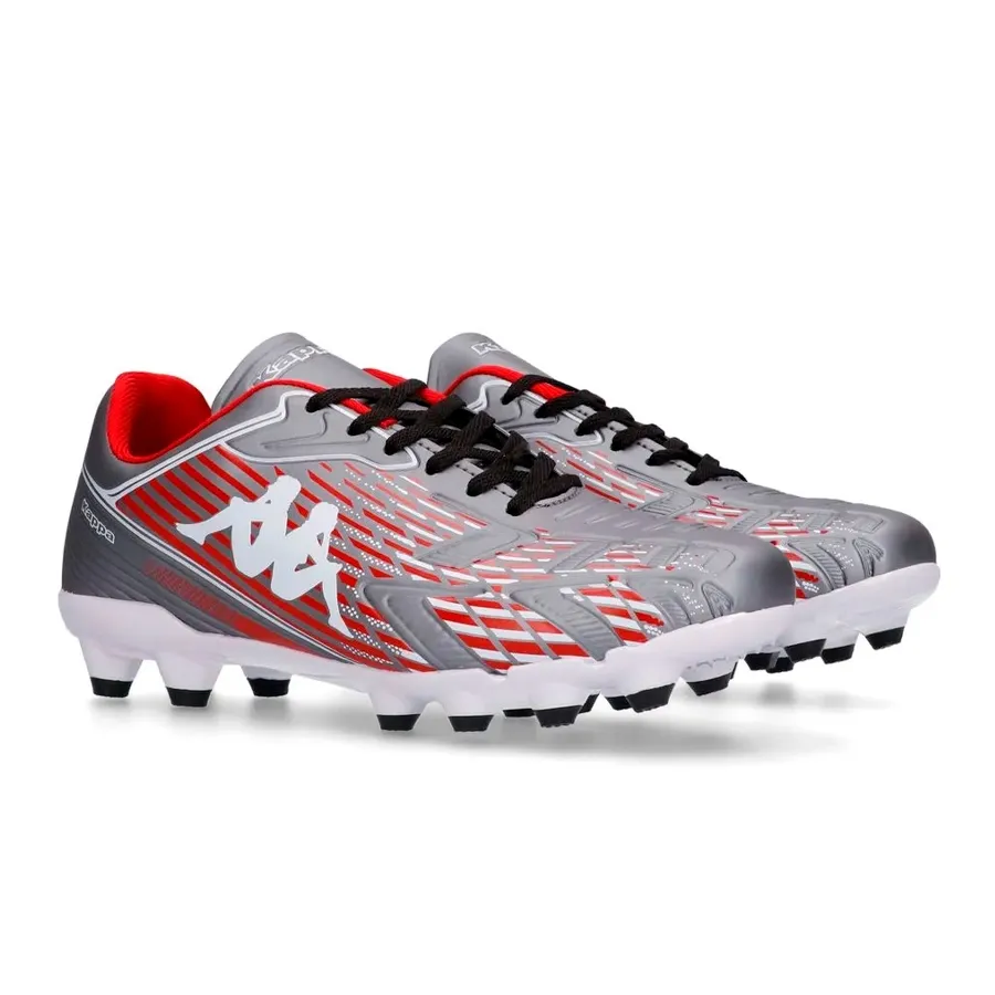 Imagen 1 de 5 de Botines Kappa Napoles Fg-GRIS/ROJO/BLANCO