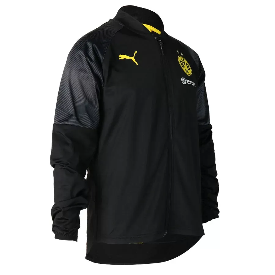 Imagen 2 de 3 de Campera Puma Bvb Stadium Poly-NEGRO/AMARILLO