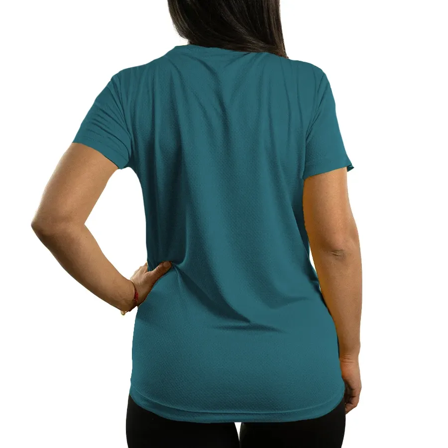 Imagen 2 de 4 de Remera Kamp Ultrarun con Recortes Laterales 25-AZUL