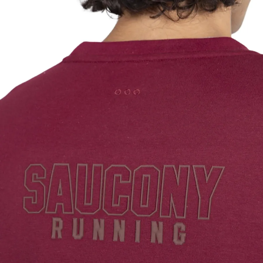 Imagen 3 de 4 de Buzo Saucony Rested Crew-BORDO